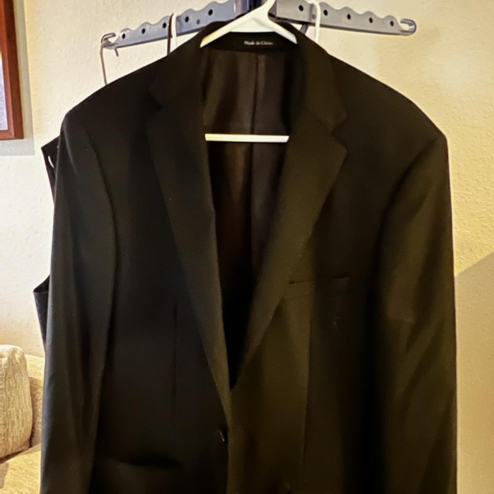 Calvin Klein black mens sports jacket
